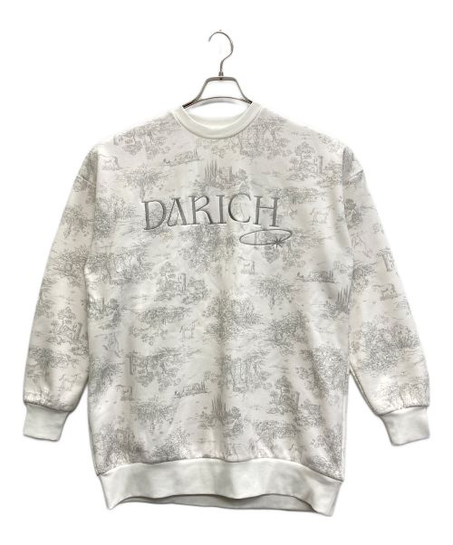 darich（ダーリッチ）darich (ダーリッチ) トワルドジュイプルオーバー ホワイト サイズ:Freeの古着・服飾アイテム