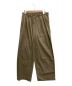 MARKAWARE（マーカウェア）の古着「TRIPLE PLEATED TROUSERS」｜ブラウン