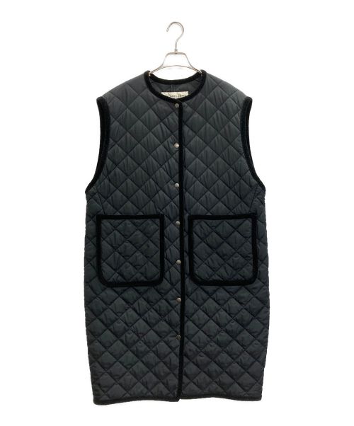 THE SHINZONE（ザ シンゾーン）THE SHINZONE (ザ シンゾーン) SLEEVELESS QUILTING COAT/スリーブレスキルティングコート ブラック サイズ:フリーの古着・服飾アイテム