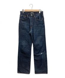 AURALEE（オーラリー）の古着「HARD TWIST DENIM 5P PANTS」｜インディゴ