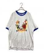 SUPREMEシュプリーム）の古着「Sex in Heaven Ringer Tee」｜ホワイト