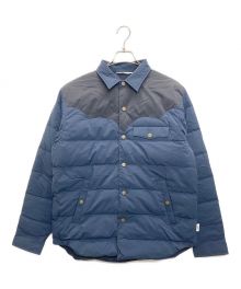 WOOLRICH（ウールリッチ）の古着「マウンテンダウンシャツ」｜ネイビー