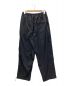 ATON (エイトン) HAND DYED NYLON OVER PANTS ブラック サイズ:SIZE 04：22000円