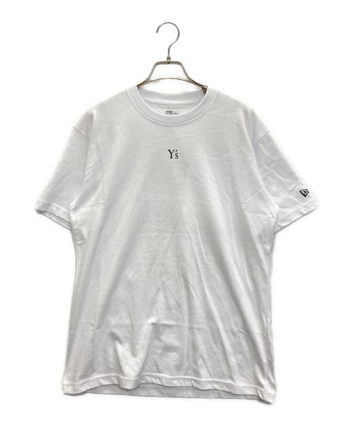 Y's（ワイズ）Y's (ワイズ) New Era (ニューエラ) SHORT SLEEVE COTTON TEE ホワイト サイズ:SIZE Mの古着・服飾アイテム