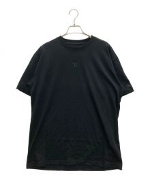 Y's×New Era（ワイズ×ニューエラ）の古着「SHORT SLEEVE COTTON TEE」｜ブラック