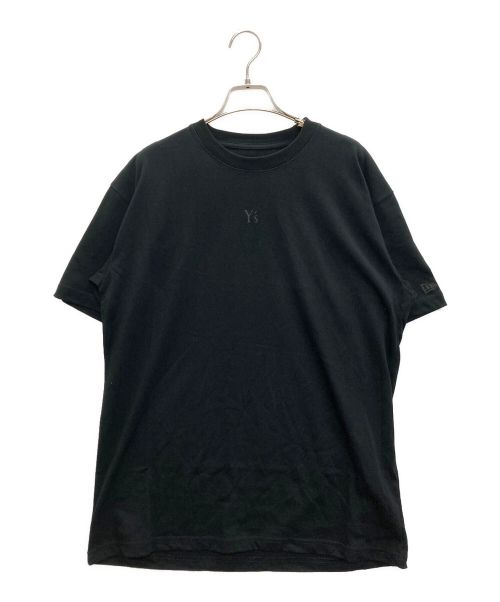 Y's（ワイズ）Y's (ワイズ) New Era (ニューエラ) SHORT SLEEVE COTTON TEE ブラック サイズ:SIZE Lの古着・服飾アイテム