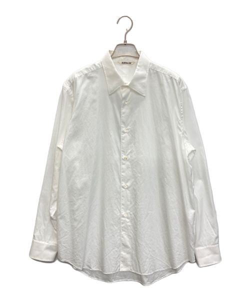 AURALEE（オーラリー）AURALEE (オーラリー) WASHED FINX TWILL SHIRTS ホワイト サイズ:3の古着・服飾アイテム