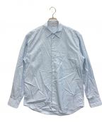 AURALEEオーラリー）の古着「FINX STRIPE SHIRTS」｜ブルー