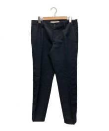 GOLDEN GOOSE（ゴールデングース）の古着「GABARDINE WOOL COMPACT PANTS」｜ネイビー