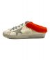 GOLDEN GOOSE (ゴールデングース) SUPER-STAR SABOT ホワイト×レッド サイズ:SIZE 38：18000円