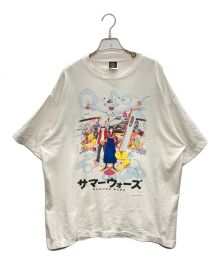 SAINT MICHAEL×GEEKS RULE×サマーウォーズ（セントマイケル×ギークスルール×サマーウォーズ）の古着「SG SS TEE」｜ホワイト