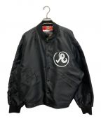 Richardsonリチャードソン）の古着「A11 Reversible Satin Starter Jacket」｜ブラック