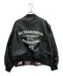 Richardson (リチャードソン) A11 Reversible Satin Starter Jacket ブラック サイズ:SIZE L：20000円