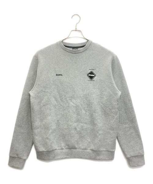 F.C.R.B.（エフシーアールビー）F.C.R.B. (エフシーアールビー) TECH SWEAT CREWNECK TOP グレー サイズ:SIZE Lの古着・服飾アイテム