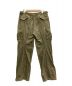 NVRFRGT (ネヴァーフォーゲット) CENTER SEAM CURVED 3D CARGO PANTS カーキ サイズ:SIZE 3：18000円