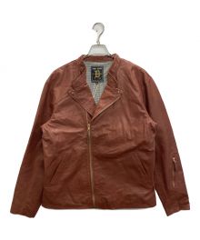 DRESS HIPPY（ドレスヒッピー）の古着「DH-RIDERS LEATHER JACKET」｜ブラウン