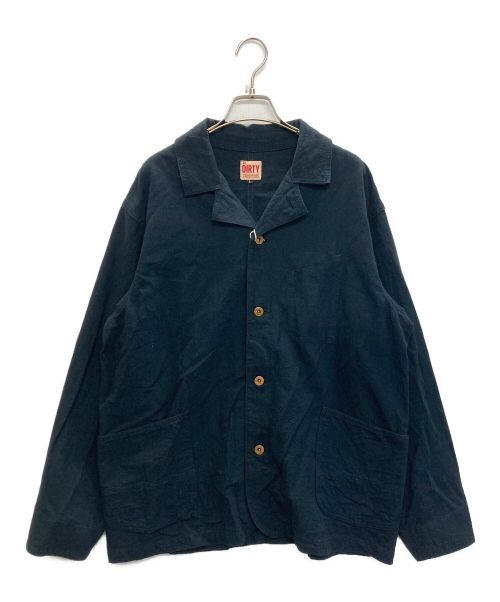 AT-DIRTY（アットダーティ）AT-DIRTY (アットダーティ) WORKERS JACKET ネイビー サイズ:SIZE Lの古着・服飾アイテム