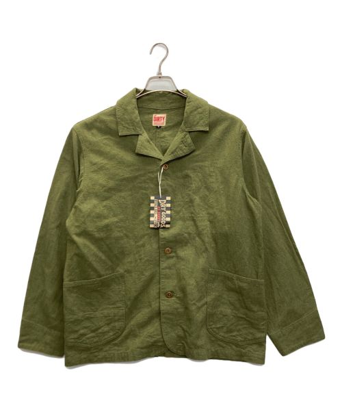 AT-DIRTY（アットダーティ）AT-DIRTY (アットダーティ) WORKERS JACKET グリーン サイズ:SIZE Sの古着・服飾アイテム