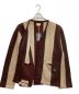 DRESS HIPPY (ドレスヒッピー) DH MOHAIR CARDIGAN ブラウン×ベージュ サイズ:SIZE L：8000円