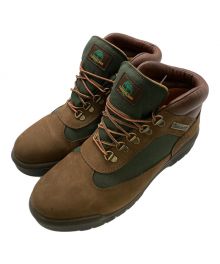 Timberland（ティンバーランド）の古着「FIELD BOOT WP」｜ブラウン×グリーン