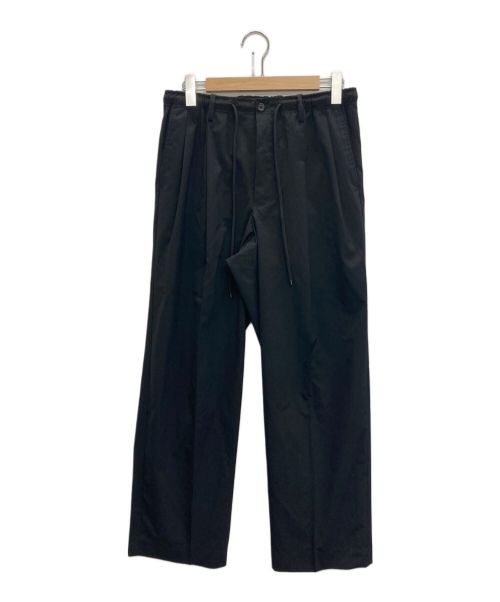 MARKAWARE（マーカウェア）MARKAWARE (マーカウェア) DOUBLE PLEATED EASY TROUSERS ブラック サイズ:1の古着・服飾アイテム