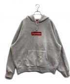 SUPREMEシュプリーム）の古着「Inside Out Box Logo Hooded Sweatshirt」｜グレー