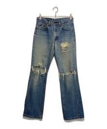 LEVI'S（リーバイス）の古着「ダメージデニムパンツ」｜インディゴ