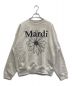 Mardi Mercredi（マルディメクルディ）の古着「SWEATSHIRT THE FLOWER MARDI」｜グレー