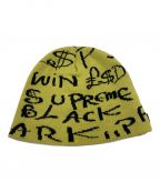 SUPREMEシュプリーム）の古着「Black Arc Beanie」｜イエロー