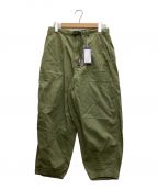 THE NORTHFACE PURPLELABELザ・ノースフェイス パープルレーベル）の古着「Ripstop Wide Cropped Pants」｜カーキ