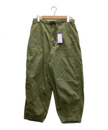 THE NORTHFACE PURPLELABEL（ザ・ノースフェイス パープルレーベル）の古着「Ripstop Wide Cropped Pants」｜カーキ