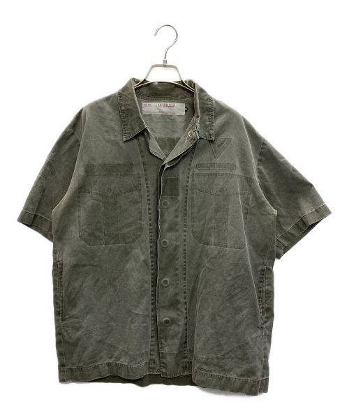 UNDERCOVER（アンダーカバー）UNDERCOVER (アンダーカバー) オープンカラーシャツ グレー サイズ:SIZE Mの古着・服飾アイテム