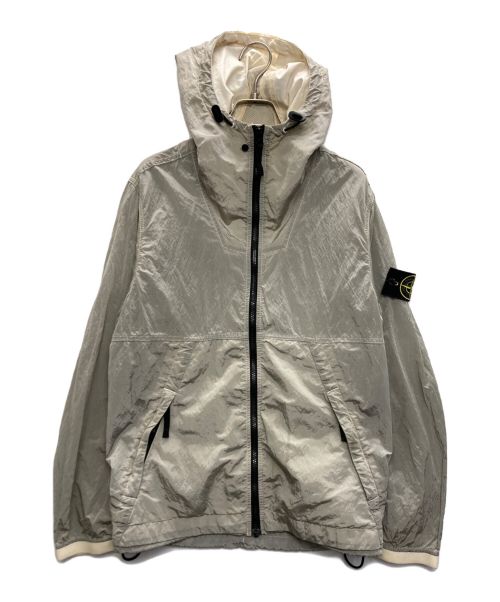 STONE ISLAND（ストーンアイランド）STONE ISLAND (ストーンアイランド) ナイロンメタルフーディジャケット グレー サイズ:SIZE Mの古着・服飾アイテム