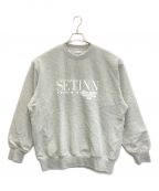 SETINNセットイン）の古着「Academy Crew Sweat」｜グレー