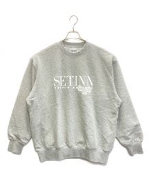 SETINN（セットイン）の古着「Academy Crew Sweat」｜グレー