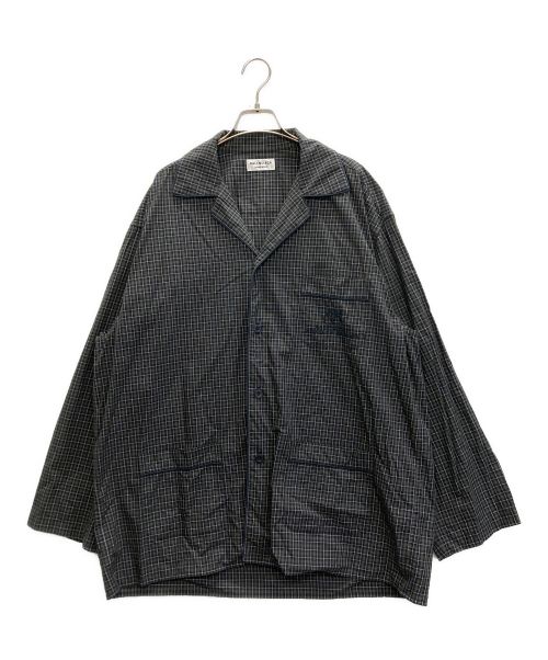 BALENCIAGA（バレンシアガ）BALENCIAGA (バレンシアガ) オーバーサイズパジャマ長袖シャツ グリーン サイズ:SIZE 34の古着・服飾アイテム