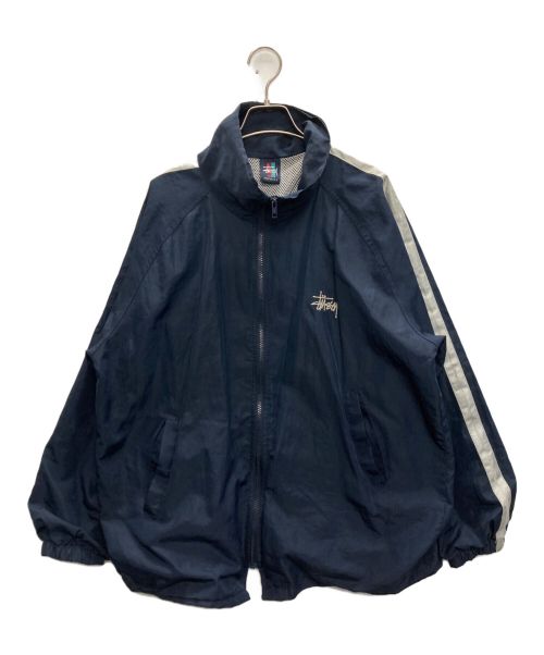 OLDstussy（オールドステューシー）OLDstussy (オールドステューシー) リフレクターナイロンジャケット ネイビー サイズ:SIZE Lの古着・服飾アイテム