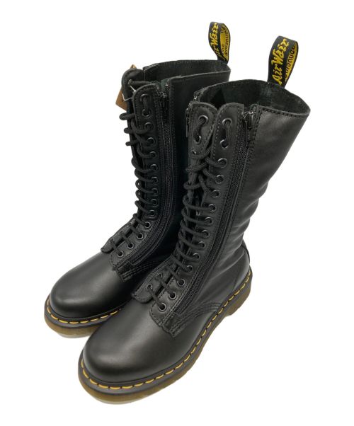 Dr.Martens（ドクターマーチン）Dr.Martens (ドクターマーチン) 14ホールブーツ ブラック サイズ:SIZE UK4　の古着・服飾アイテム