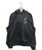 SUPREMEシュプリーム）の古着「S Logo Hooded Sweatshirt」｜ブラック