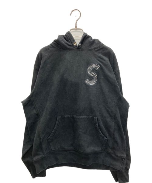 SUPREME（シュプリーム）SUPREME (シュプリーム) S Logo Hooded Sweatshirt ブラック サイズ:SIZE Mの古着・服飾アイテム