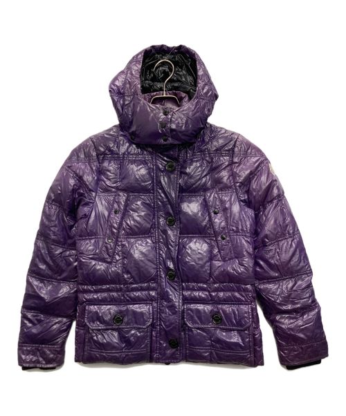 MONCLER（モンクレール）MONCLER (モンクレール) AIGUILLEダウンジャケット パープル サイズ:SIZE 1の古着・服飾アイテム