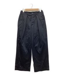 MARKAWARE（マーカウェア）の古着「41KHAKI WIDE PANTS」｜ネイビー