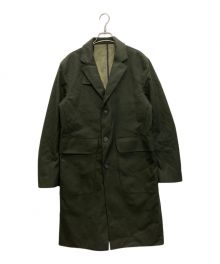 OFFICINE GENERALE（オフィシンジェネラル）の古着「ウールチェスターコート」｜カーキ