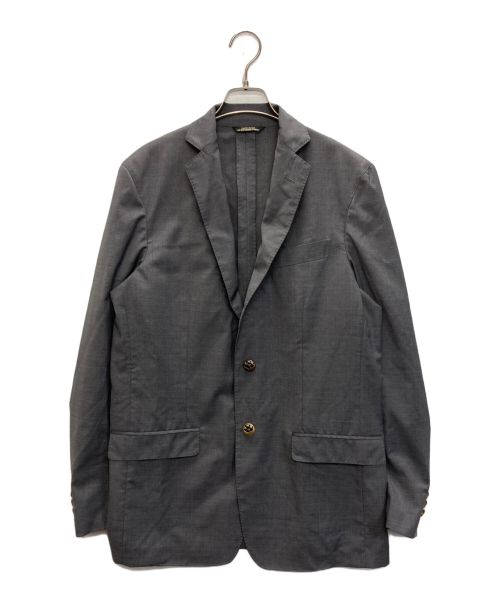 SOUTHWICK（サウスウィック）SOUTHWICK (サウスウィック) デザイン釦テーラードジャケット グレー サイズ:SIZE 38の古着・服飾アイテム