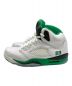 NIKE (ナイキ) WMNS AIR JORDAN 5 RETRO ホワイト サイズ:SIZE 27cm(ウィメンズサイズ)：25000円