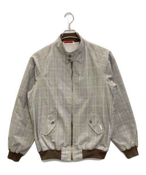 BARACUTA（バラクータ）BARACUTA (バラクータ) チェック柄G-9スイングトップ グレー サイズ:Sの古着・服飾アイテム