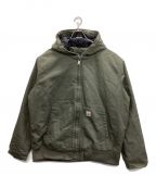 CarHarttカーハート）の古着「Loose FIT Washed Duck Insulated」｜ベージュ