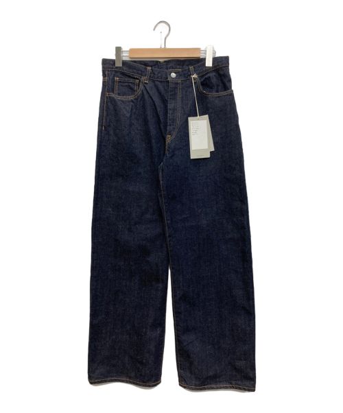 MARKAWARE（マーカウェア）MARKAWARE (マーカウェア) WIDE STRAIGHT DENIM インディゴ サイズ:SIZE 2の古着・服飾アイテム