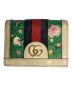 GUCCI（グッチ）の古着「2つ折り財布」｜ベージュ