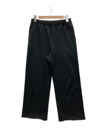 MARKAWARE（マーカウェア）の古着「WIDE GYM PANTS」｜ブラック